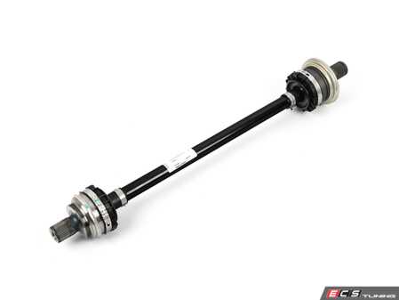 ES#4657140 - 5WA501203A - Rear Axle Assembly - Left - Complete driveshaft with CV joints; ready for installation - Genuine Volkswagen Audi - Audi