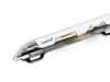 ES#2988894 - 5618534592ZZ - Left Rear Bumper Molding - Chrome - Found in the middle of the rear bumper on the driver's side - Genuine Volkswagen Audi - Volkswagen