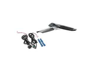 ES#4875961 - EL345.SMKCHROME - Rennline Dynamic LED Turn Signals - Smoked/Chrome - Upgrade your lighting with sequential indicators and smoked lenses - Rennline - BMW