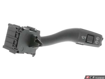 ES#2899192 - 4E0953503G4PK - Windshield Wiper / On-Board Computer Switch - Satin Black - Right side steering column stalk switch - Vemo - Audi
