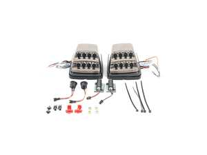 ES#4875942 - EL336.SMOKED - Rennline Dynamic LED Turn Signals - Smoked - Fender-mounted LED turn signals to replace your incandescent units - Rennline - Mercedes Benz