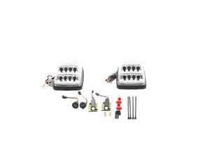 ES#4875941 - EL336.CLEAR - Rennline Dynamic LED Turn Signals - Clear - Fender-mounted LED turn signals to replace your incandescent units - Rennline - Mercedes Benz