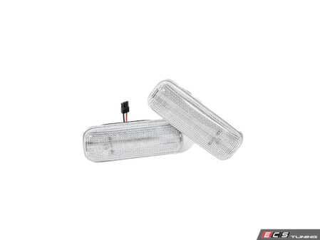 ES#4875932 - EL333.CLEAR - Rennline LED Side Marker Lights - Clear - Upgrade your lighting with sequential indicators - Rennline - Mercedes Benz