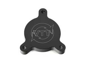 ES#4623950 - VTT-N54-VACUUM-B - VTT N54 Vacuum Pump Block Off Plate - Vargas Turbo Technologies - BMW