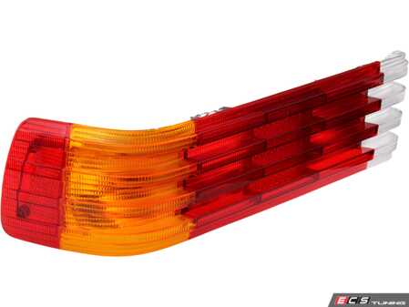 ES#4876236 - 1078202766 - Tail Light Lens - Left Side - Left - US Spec With Reflector - URO - Mercedes Benz