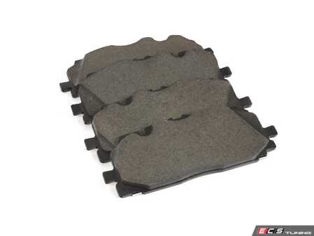 ES#4476898 - 83A698151B - Front Brake Pad Set  - Includes Retaining Clips, does not include wear sensor - Genuine Volkswagen Audi - Audi