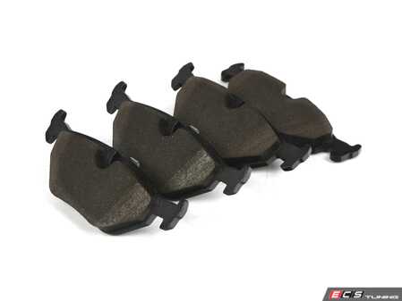 ES#4739108 - EP24-692 - Rear EP24 "Enthusiast Performance" Brake Pad Set - This enthusiast-developed high-performance street and light track pad offers an ideal solution for the spirited commuter and weekend autocross driver alike. - ECS - BMW