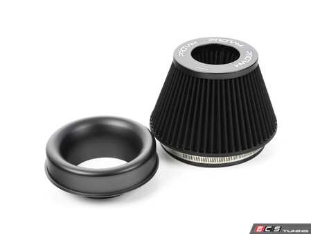 ES#4817978 - RAUC007 - PRORAM Medium Cone Air Filter With 102mm OD Neck Velocity Stack - Ramair - 