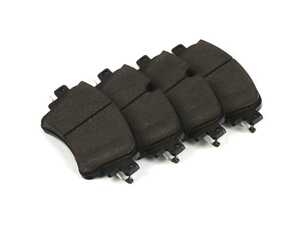 ES#4739102 - EP24-1898 - Rear EP24 "Enthusiast Performance" Brake Pad Set - This enthusiast-developed high-performance street and light track pad offers an ideal solution for the spirited commuter and weekend autocross driver alike. - ECS - Audi