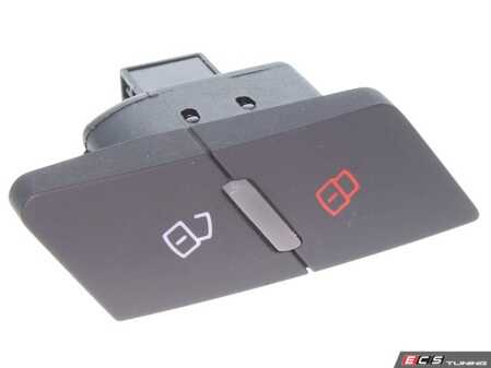 ES#2899224 - 4F1962107B5PR - Door Lock Switch - Left - Located in the front door panel - Vemo - Audi
