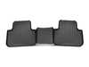 ES#4349412 - 448875 - 2nd Row Floor Liner - Without Retention  - Black - Laser measured for perfect fitment and ultimate protection against moisture and debris - WeatherTech - Audi