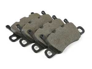 ES#3546096 - 4925RSC3 - RSC3 Black Ceramic Composite Disc Brake Pads - Rear - Specifically formulated for vehicles with ceramic composite rotors. - Pagid Racing - Porsche
