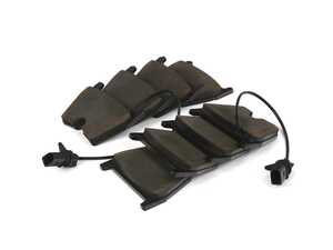 ES#4739056 - EP24-1029 - Front EP24 "Enthusiast Performance" Brake Pad Set - This enthusiast-developed high-performance street and light track pad offers an ideal solution for the spirited commuter and weekend autocross driver alike. - ECS - Audi