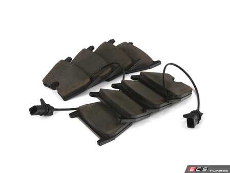 ES#4739056 - EP24-1029 - Front EP24 "Enthusiast Performance" Brake Pad Set - This enthusiast-developed high-performance street and light track pad offers an ideal solution for the spirited commuter and weekend autocross driver alike. - ECS - Audi
