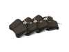 ES#4739103 - EP24-340 - Rear EP24 "Enthusiast Performance" Brake Pad Set - This enthusiast-developed high-performance street and light track pad offers an ideal solution for the spirited commuter and weekend autocross driver alike. - ECS - Audi Volkswagen