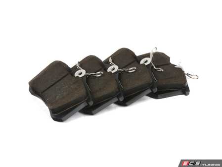 ES#4739103 - EP24-340 - Rear EP24 "Enthusiast Performance" Brake Pad Set - This enthusiast-developed high-performance street and light track pad offers an ideal solution for the spirited commuter and weekend autocross driver alike. - ECS - Audi Volkswagen