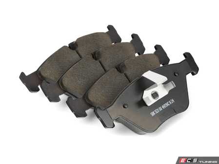 ES#4739116 - EP24-946 - Front EP24 "Enthusiast Performance" Brake Pad Set - This enthusiast-developed high-performance street and light track pad offers an ideal solution for the spirited commuter and weekend autocross driver alike. - ECS - BMW