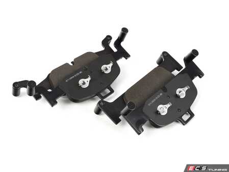 ES#4739101 - EP24-1897 - Front EP24 "Enthusiast Performance" Brake Pad Set - This enthusiast-developed high-performance street and light track pad offers an ideal solution for the spirited commuter and weekend autocross driver alike. - ECS - Audi
