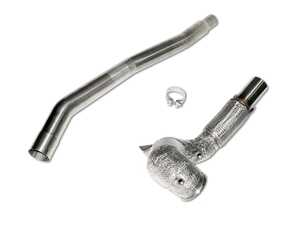 ES#4876350 - HVA-281-STREET - HPA Performance Street Downpipe - With 400 Cell Catalytic Converter - A CEL-free and emissions-friendly downpipe for bolt-on gains without the need for tuning! - HPA Motorsports - Audi Volkswagen