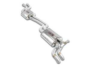 ES#4876369 - 841204 - Supersprint Center & Muffler Section Exhaust - 100% handcrafted in Italy. Stainless steel construction. Legendary sound! Turn Down Style Tips! - Supersprint - Mercedes Benz