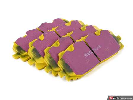 ES#3998961 - Dp42277R - Front YellowStuff Performance Brake Pad Set - EBC's premium sport street pad that offers high friction levels and heat fade resistance - EBC - Audi