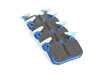 ES#4213576 - DP52130NDX - Front BlueStuff NDX Trackday Brake Pad Set - The perfect pad for your trackday adventure! Offers increased braking performance and heat resistance over YellowStuff pads. - EBC - BMW