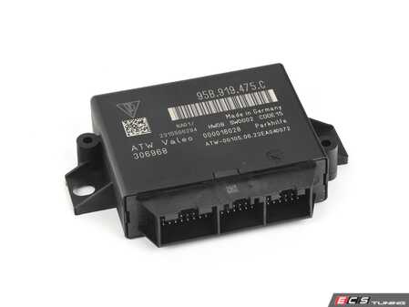 ES#4025282 - 95B919475C - Control Unit For Parking Aid - Replace your failed parking sensor module and restore proper parking aid function - Genuine Porsche - Porsche