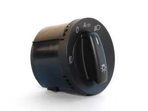 ES#345358 - 3C0941431CREH - Automatic Headlight Switch - Black - Controls headlights and front fog lights - Genuine Volkswagen Audi - Volkswagen
