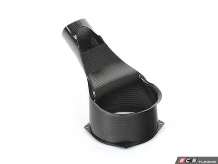 ES#4815600 - E46AD04-CF-2 - Karbonius CSL Carbon Snorkel - E46 M3 (S54) - Gloss - Snorkel extension the allows ducting from CSL bumper to airbox - Karbonius Composites - BMW