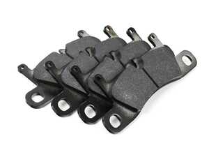 ES#3563999 - HB762Z.634 - 2011-2017 Cayenne Performance Ceramic Rear Brake Pads - Clean, quiet and quick stopping power with uncompromising performance. - Hawk - Volkswagen Porsche