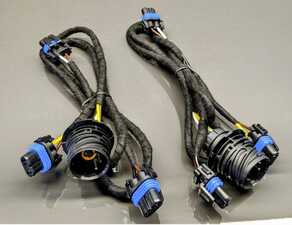 ES#4881622 - 63128354547KT - Headlight Wiring Harness Kit - Left & Right - Complete E31 plug and play replica BMW part that has been discontinued for years. - V12Throttle - BMW
