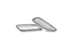 ES#4875904 - EL319.CLEAR - Rennline LED Side Marker Lights - Clear - Bumper-mounted LED side markers to replace your incandescent amber units - Rennline - Mercedes Benz