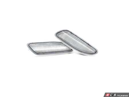 ES#4875904 - EL319.CLEAR - Rennline LED Side Marker Lights - Clear - Bumper-mounted LED side markers to replace your incandescent amber units - Rennline - Mercedes Benz