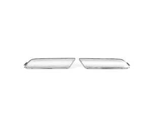 ES#4875895 - EL313.CLEAR - Rennline LED Side Marker Lights - Clear - Bumper-mounted LED side markers to replace your incandescent amber units - Rennline - Audi