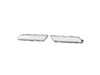 ES#4875895 - EL313.CLEAR - Rennline LED Side Marker Lights - Clear - Bumper-mounted LED side markers to replace your incandescent amber units - Rennline - Audi