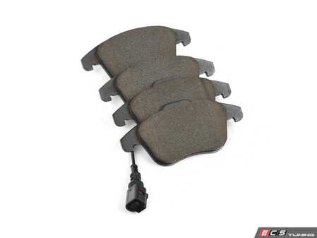 ES#4739075 - EP24-1375 - Front EP24 "Enthusiast Performance" Brake Pad Set - This enthusiast-developed high-performance street and light track pad offers an ideal solution for the spirited commuter and weekend autocross driver alike. - ECS - Audi Volkswagen