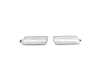 ES#4875893 - EL312.CLEAR - Rennline LED Side Marker Lights - Clear - Bumper-mounted LED side markers to replace your incandescent amber units - Rennline - Audi