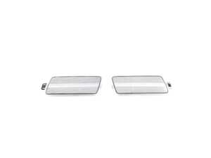 ES#4875893 - EL312.CLEAR - Rennline LED Side Marker Lights - Clear - Bumper-mounted LED side markers to replace your incandescent amber units - Rennline - Audi