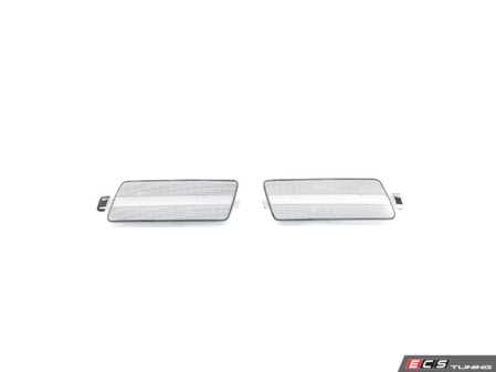 ES#4875893 - EL312.CLEAR - Rennline LED Side Marker Lights - Clear - Bumper-mounted LED side markers to replace your incandescent amber units - Rennline - Audi