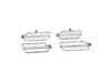 ES#4875891 - EL311.CLEAR - Rennline LED Side Marker Lights - Clear - Bumper-mounted LED side markers to replace your factory amber units - Rennline - Audi