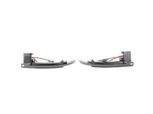 ES#4875883 - EL305 - Rennline Dynamic LED Mirror Turn Signals - Upgrade your lighting with sequential indicators and smoked lenses - Rennline - Audi
