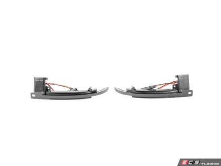 ES#4875883 - EL305 - Rennline Dynamic LED Mirror Turn Signals - Upgrade your lighting with sequential indicators and smoked lenses - Rennline - Audi