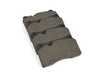 ES#4739086 - EP24-1600 - Front EP24 "Enthusiast Performance" Brake Pad Set - This enthusiast-developed high-performance street and light track pad offers an ideal solution for the spirited commuter and weekend autocross driver alike. - ECS - Audi Porsche