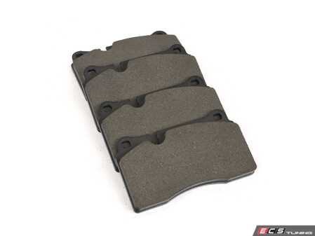 ES#4739086 - EP24-1600 - Front EP24 "Enthusiast Performance" Brake Pad Set - This enthusiast-developed high-performance street and light track pad offers an ideal solution for the spirited commuter and weekend autocross driver alike. - ECS - Audi Porsche