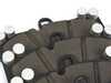 ES#4739118 - EP24-977 - Front EP24 "Enthusiast Performance" Brake Pad Set - This enthusiast-developed high-performance street and light track pad offers an ideal solution for the spirited commuter and weekend autocross driver alike. - ECS - Audi Volkswagen Porsche