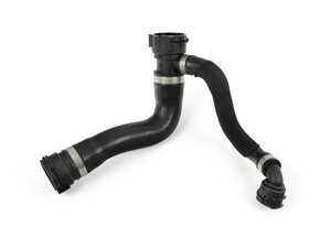 ES#3463489 - 17127586774 - Upper Radiator Hose - 3-Way Hose that connects the oil filter housing and heater core water pipes to the radiator - Bremmen Parts - BMW
