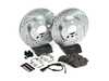 ES#3990437 - K7977 - Z23 Evolution Brake Kit - Front Pair 11.10" (282x22) - Proven performance with minimal dust - Power Stop - MINI