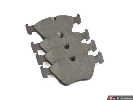 ES#4739117 - EP24-947 - Front EP24 "Enthusiast Performance" Brake Pad Set - This enthusiast-developed high-performance street and light track pad offers an ideal solution for the spirited commuter and weekend autocross driver alike. - ECS - BMW