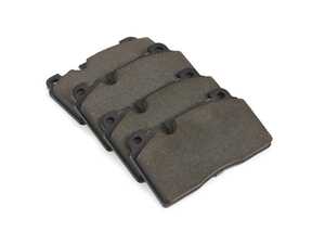 ES#4739092 - EP24-1663 - Front EP24 "Enthusiast Performance" Brake Pad Set - This enthusiast-developed high-performance street and light track pad offers an ideal solution for the spirited commuter and weekend autocross driver alike. - ECS - Audi