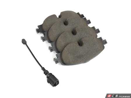 ES#4739093 - EP24-1760 - Front EP24 "Enthusiast Performance" Brake Pad Set - This enthusiast-developed high-performance street and light track pad offers an ideal solution for the spirited commuter and weekend autocross driver alike. - ECS - Audi Volkswagen